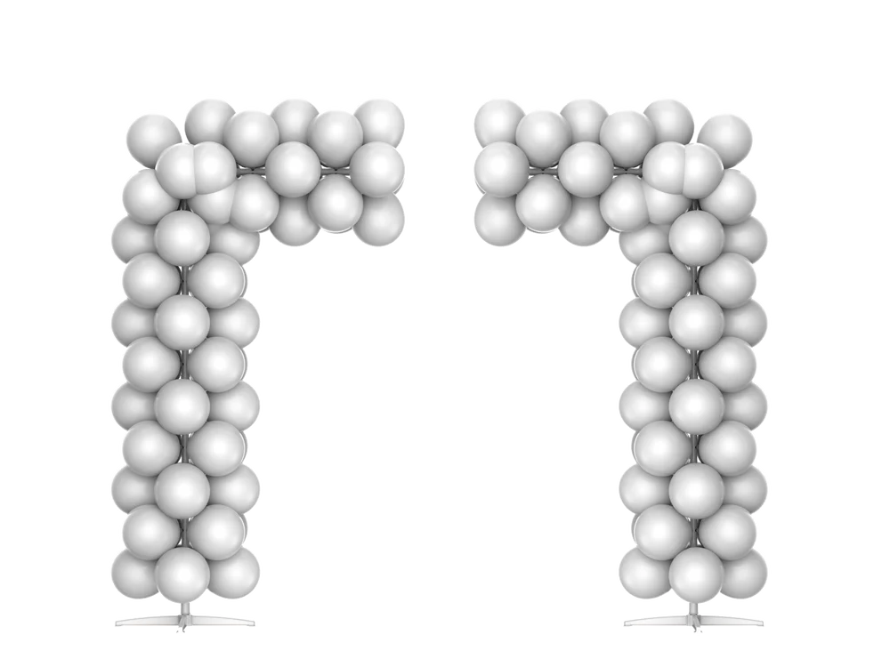 Pair of balloon garlands